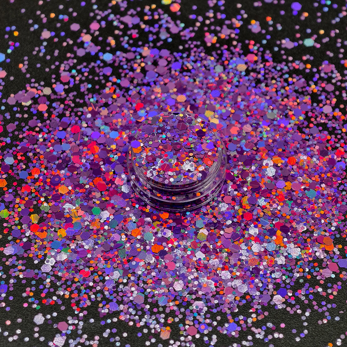Cosmic Purple Chunky Glitter