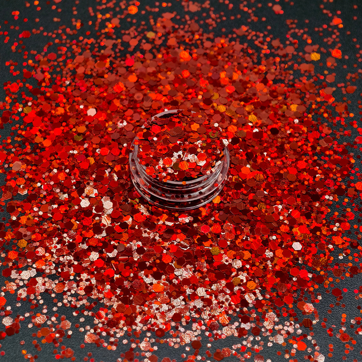 Fire Engine Chunky Glitter