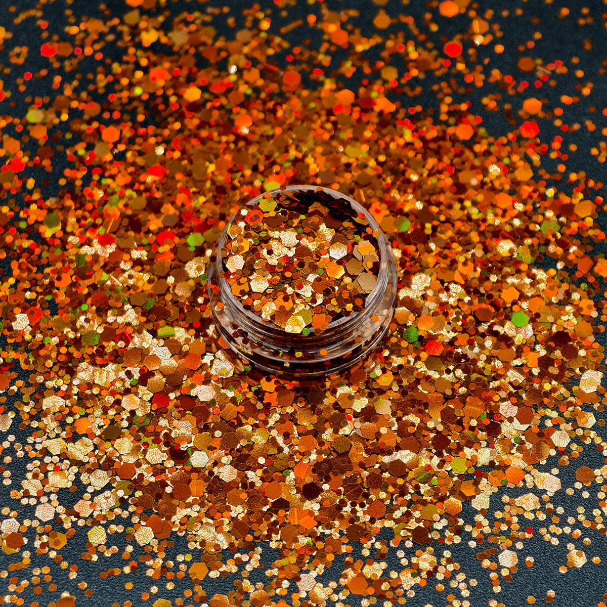 Maple Leaf Chunky Glitter