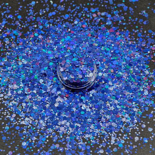 Sapphire Chunky Glitter