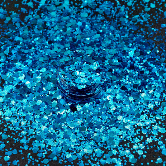 Blue Lagoon Chunky Glitter