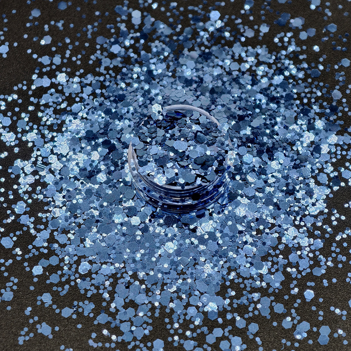 Denim Chunky Glitter