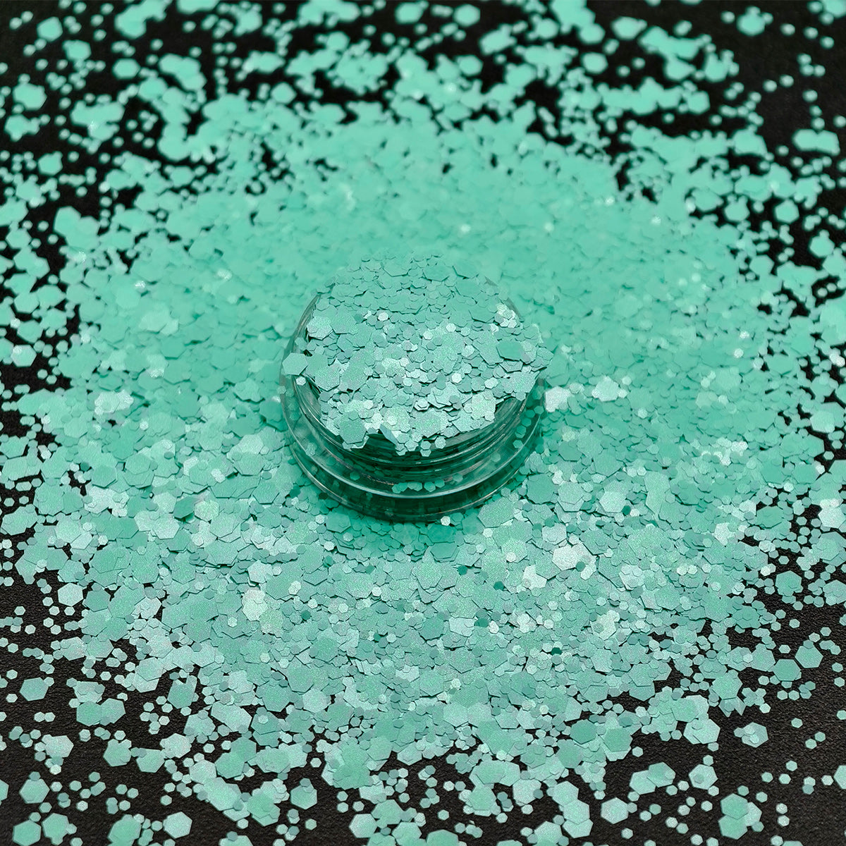 Aqua Chunky Glitter