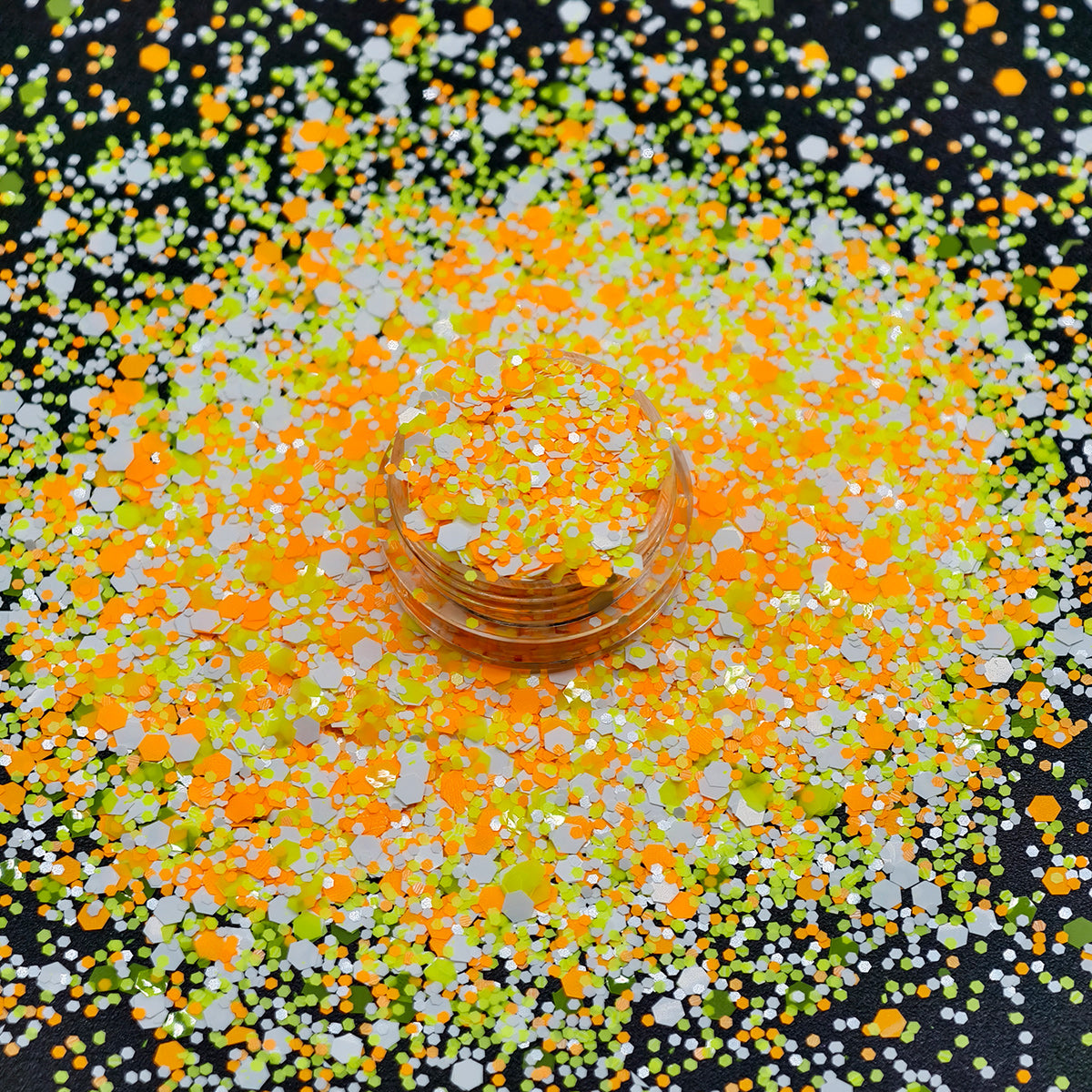 Candy Corn Chunky Glitter Mix
