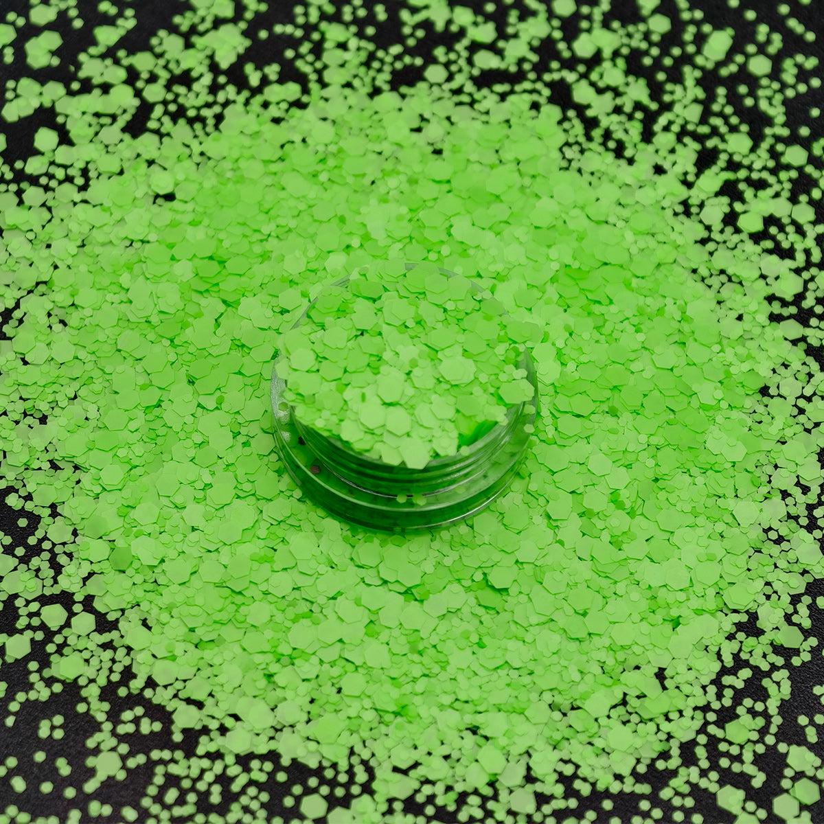 Lime Chunky Glitter