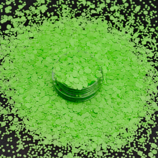 Lime Chunky Glitter