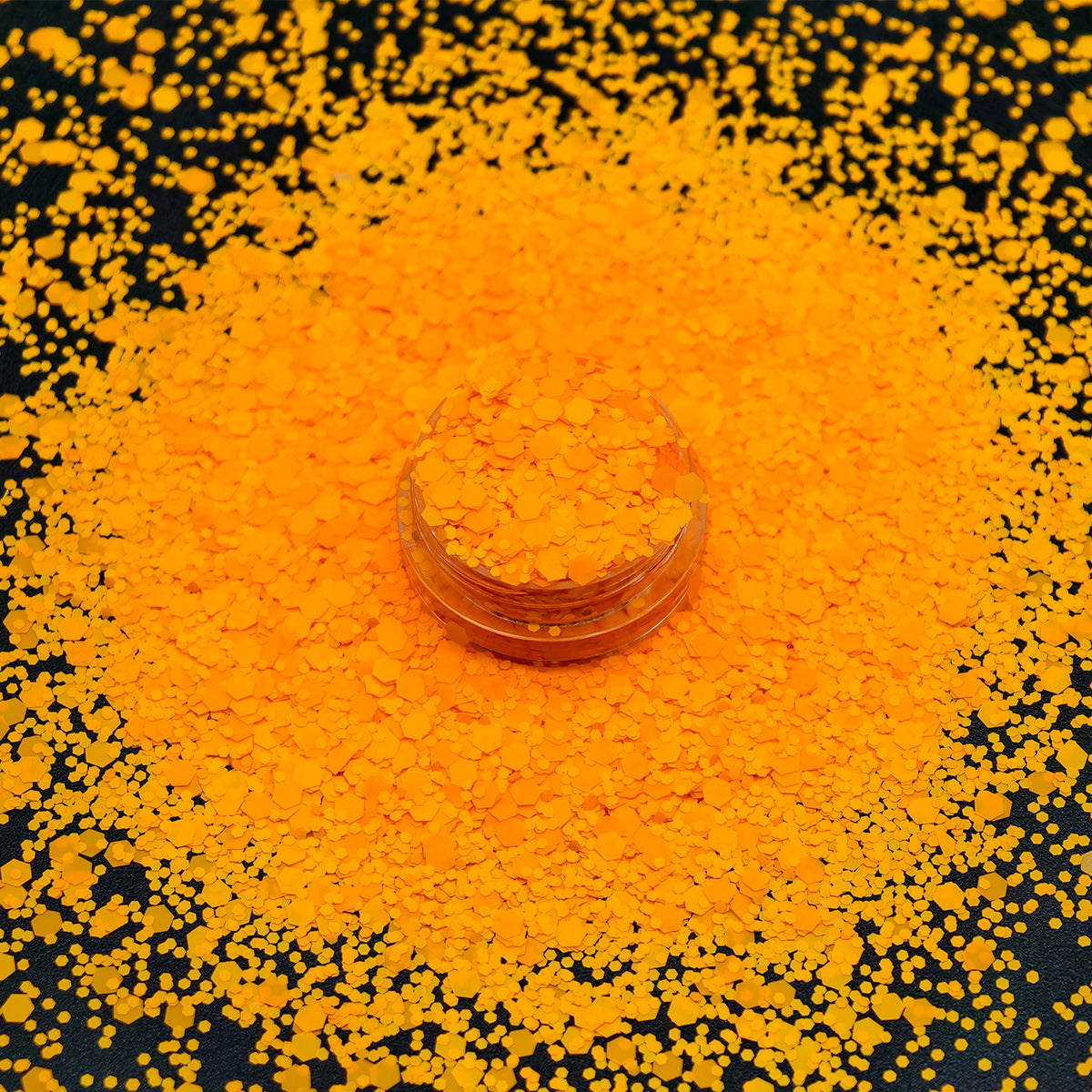 Mandarin Chunky Glitter