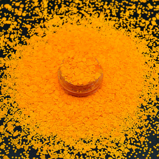 Mandarin Chunky Glitter